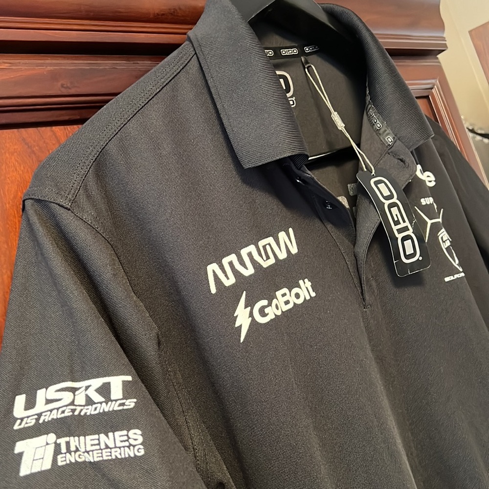 Brand New Ogio Rare Black Racing Polo Automobili Lamborghini, Go Bolt, Forte! - Picture 6 of 10
